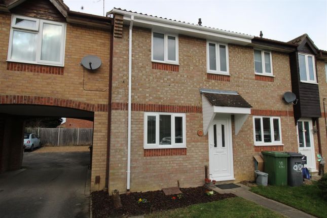 Thumbnail End terrace house to rent in Caldbeck Close, Peterborough