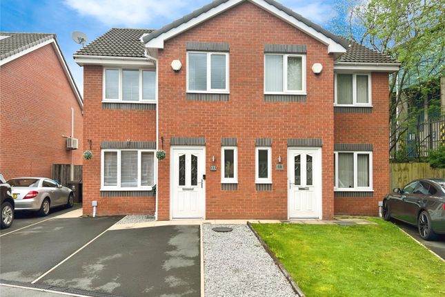 Thumbnail Semi-detached house for sale in Johnstone Close, Oldham, Greater Manchester