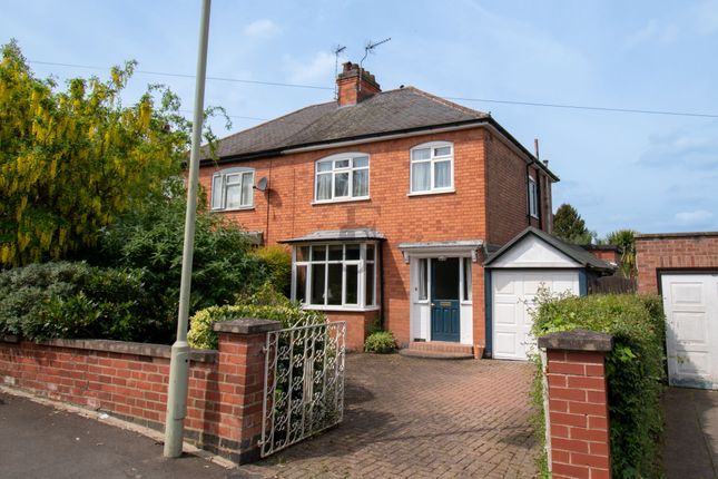 Semi-detached house for sale in Oakfield Avenue, Glenfield, Leicester