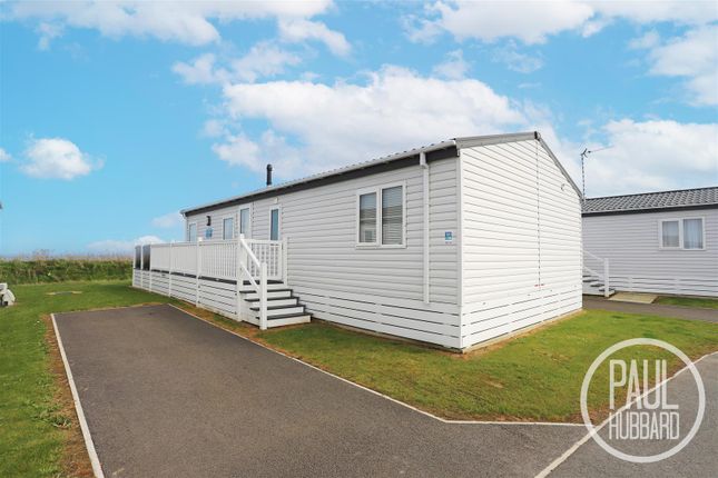Thumbnail Mobile/park home for sale in Broadland Sands, Coast Road, Corton