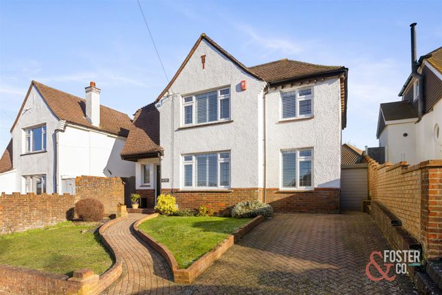 Detached house for sale in Overhill Way, Brighton
