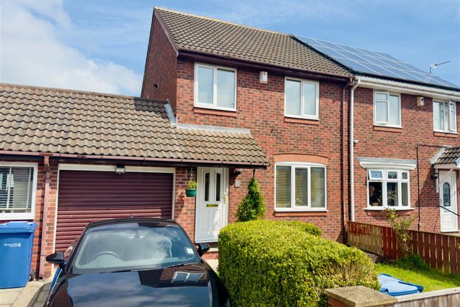 Thumbnail Semi-detached house for sale in Wesley Way, Throckley, Newcastle Upon Tyne