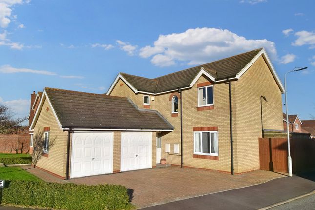 Detached house for sale in Worcester Close, Louth