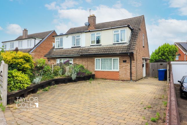 Thumbnail Semi-detached house for sale in Wigford Road, Dosthill, Tamworth