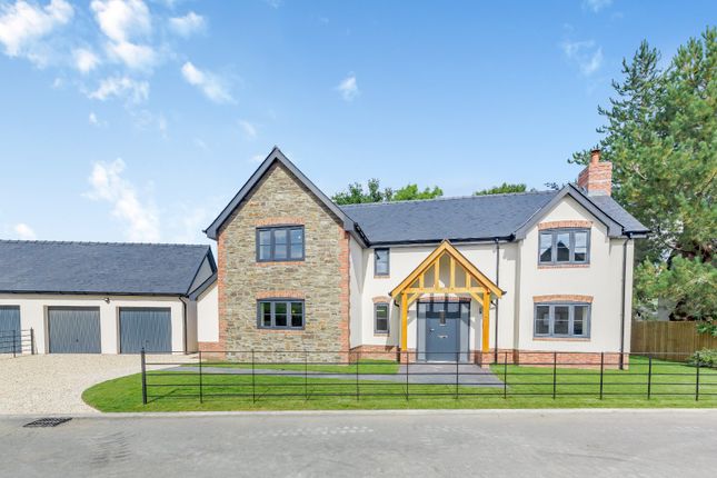 Thumbnail Detached house for sale in The Hollies, Old Station Yard, Pen-Y-Bont, Powys
