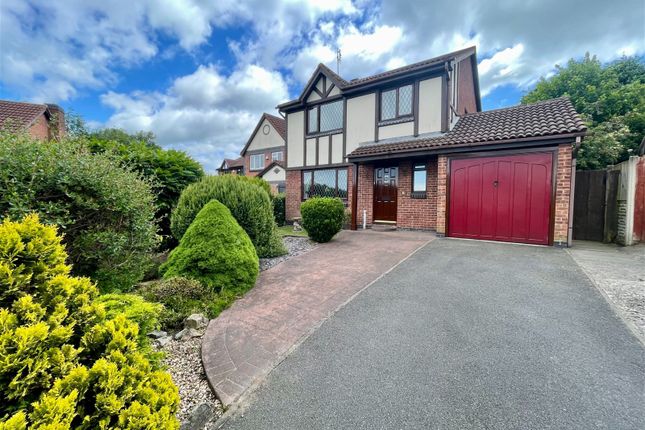 Thumbnail Detached house for sale in Wye Dale, Church Gresley, Swadlincote