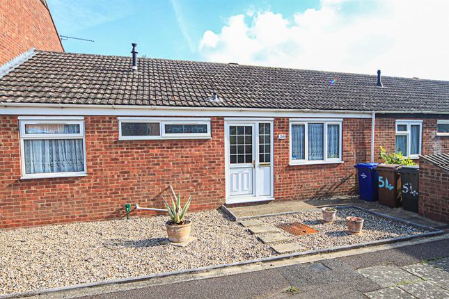 Terraced bungalow for sale in Vincent Close, Newmarket