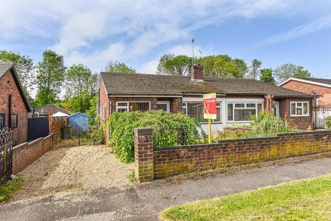 Thumbnail Semi-detached bungalow for sale in The Crescent, Andover