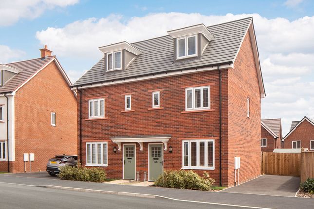 Thumbnail Town house for sale in "The Forbes" at The Orchards, Twigworth, Gloucester