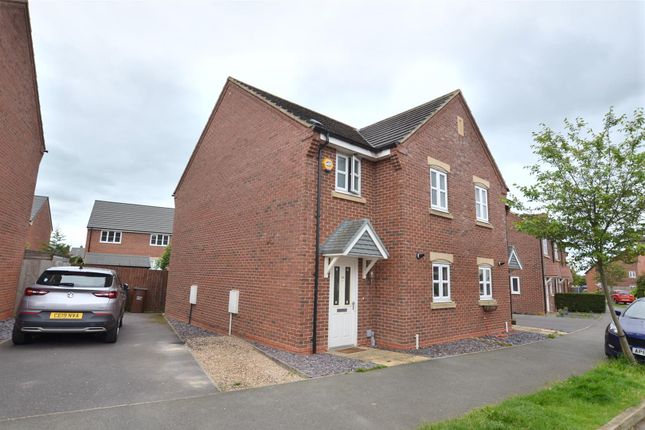 Thumbnail Semi-detached house for sale in Southfield Avenue, Sileby, Leicestershire