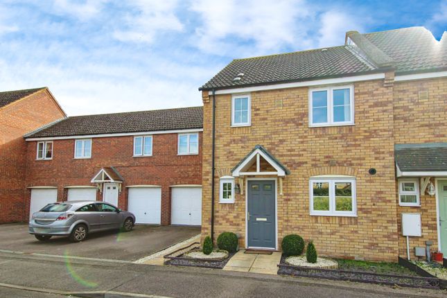 Thumbnail End terrace house for sale in Fairbairn Way, Chatteris