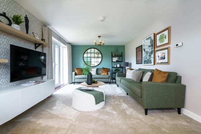 The Lounge Leads From Double Doors To The Garden