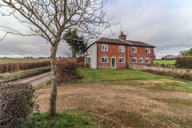 Thumbnail Semi-detached house for sale in Hatherden Lane, Hatherden, Andover, Hampshire