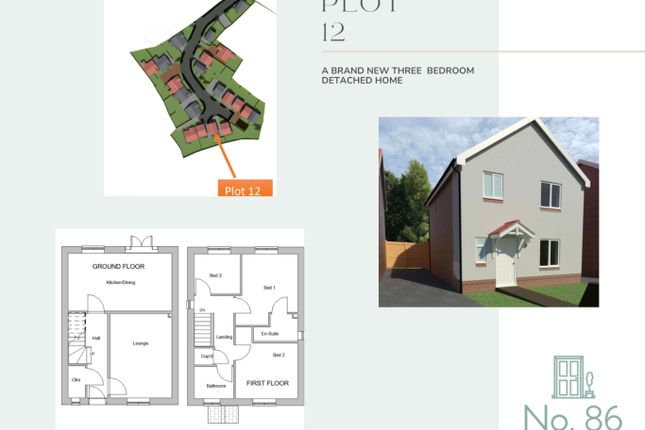 Detached house for sale in Plot 12 Y Gerddi, St. Teilo Street, Pontarddulais, Swansea, West Glamorgan SA4