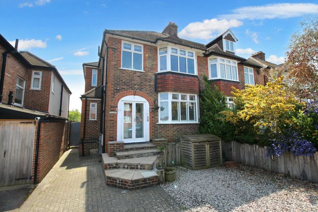 Thumbnail Semi-detached house for sale in Sheepfold Road, Guildford