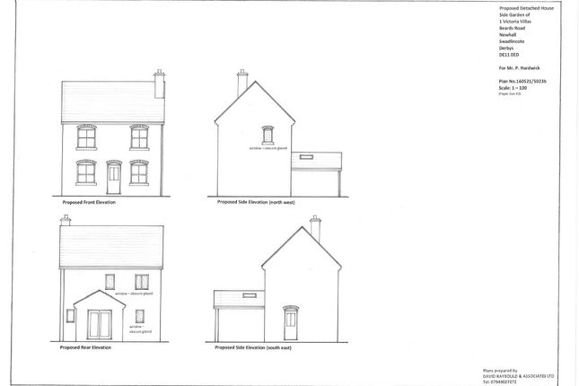 Land for sale in Victoria Villas, Newhall, Swadlincote