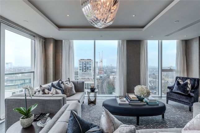 Thumbnail Flat for sale in Radnor Terrace, Kensington, London