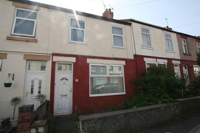 Thumbnail Terraced house for sale in Oldfield Road, Ellesmere Port, Cheshire.