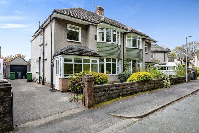 Thumbnail Semi-detached house for sale in Coryton Drive, Cardiff