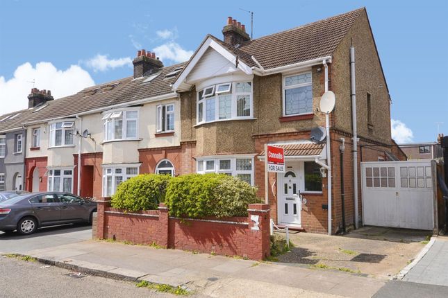 Thumbnail End terrace house for sale in Durbar Road, Luton
