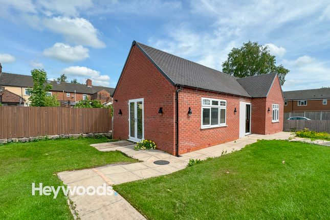 Thumbnail Detached bungalow for sale in Chapel Street, Silverdale, Newcastle-Under-Lyme, Staffordshire