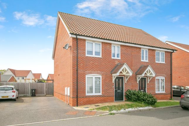 Semi-detached house for sale in Russet Way, Alresford, Colchester, Essex