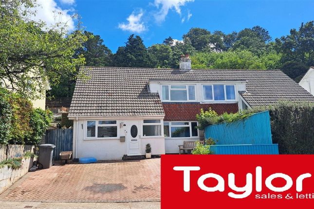 Thumbnail Semi-detached house for sale in Padacre Road, Torquay