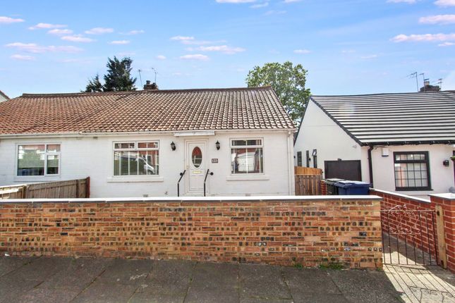 Thumbnail Semi-detached bungalow for sale in Lanercost Drive, Newcastle Upon Tyne
