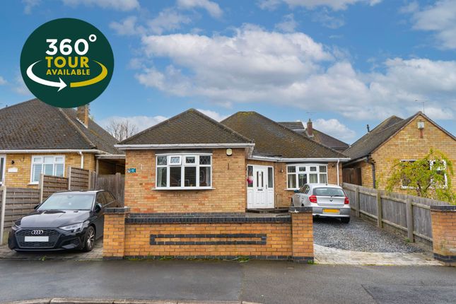 Thumbnail Detached bungalow for sale in Somerby Road, Thurnby, Leicester