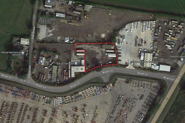 Thumbnail Land to let in Land Off The Grove, Roall Lane, Eggborough, North Yorkshire