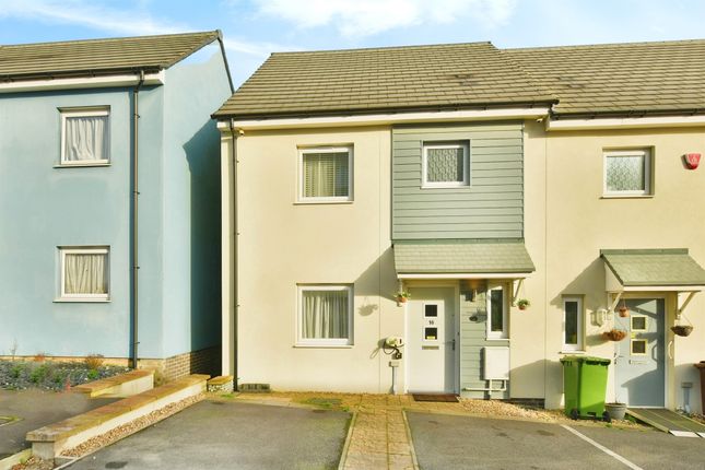 Thumbnail End terrace house for sale in Ballad Gardens, Plymouth