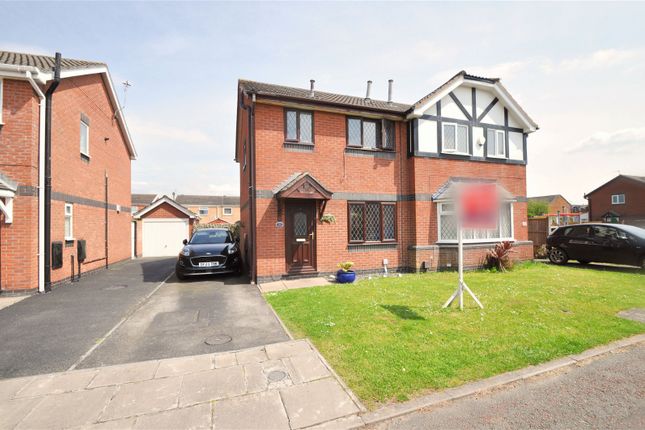 Thumbnail Semi-detached house for sale in Castlegrange Close, Wirral