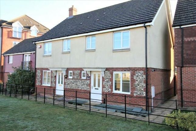 Semi-detached house for sale in Poethlyn Drive, Costessey, Norwich