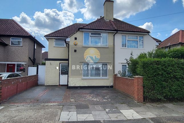 Thumbnail Semi-detached house for sale in Wellington Avenue, Hounslow