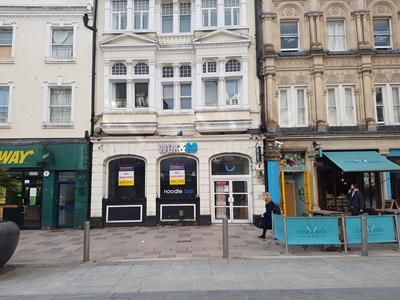 Retail premises to let in 92 St Mary Street, Cardiff