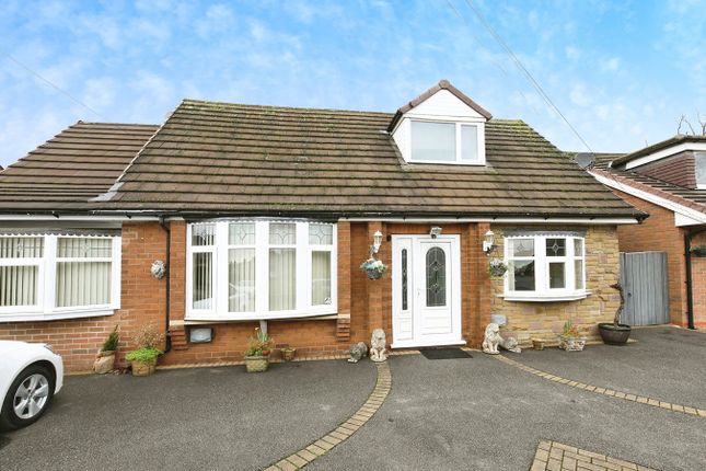 Detached bungalow for sale in Long Lane South, Middlewich