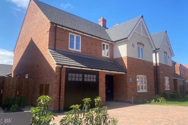 Thumbnail Detached house for sale in Grange Meadows, Hugglescote, Leicestershire