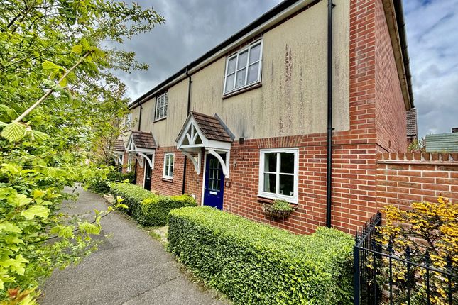 Thumbnail End terrace house for sale in Caldwell Close, Shaftesbury