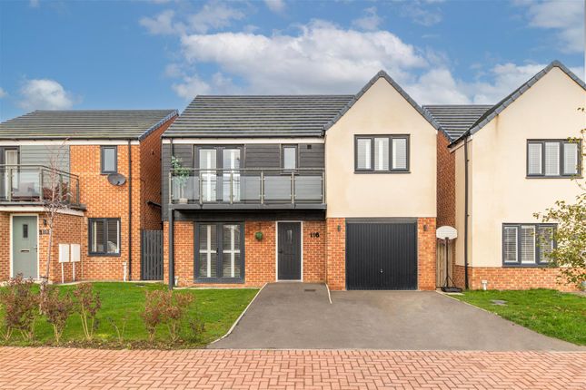 Thumbnail Detached house for sale in Roseden Way, Great Park, Newcastle Upon Tyne