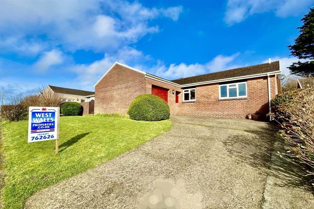 Thumbnail Detached bungalow for sale in Shakespeare Close, Priory Park, Haverfordwest