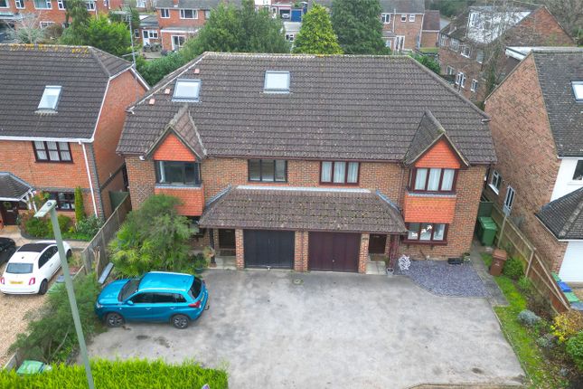 Semi-detached house for sale in Mytchett Road, Mytchett, Camberley, Surrey