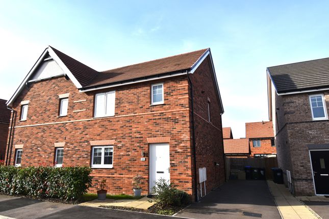 Thumbnail Semi-detached house for sale in Whittaker Way, Warwick