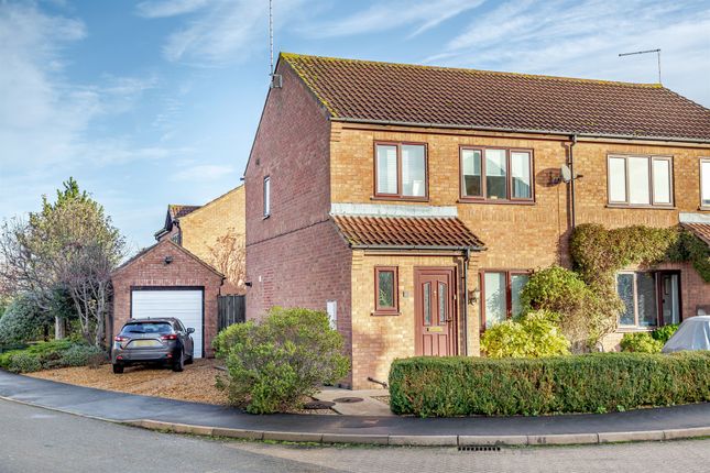 Thumbnail Semi-detached house for sale in Lavender Way, Stamford