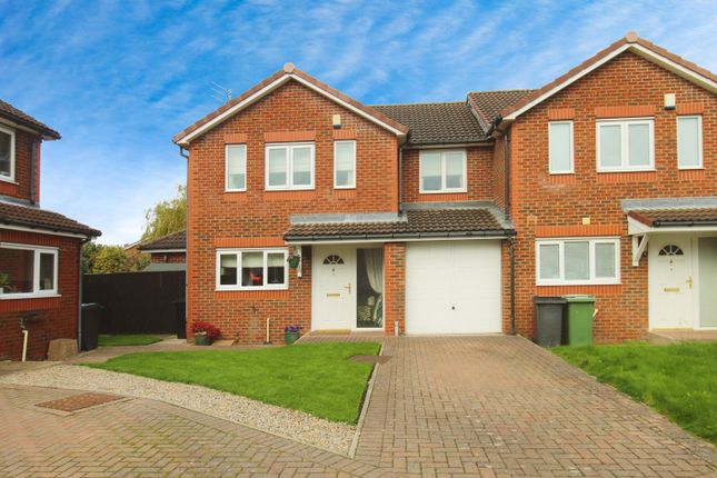 Link-detached house for sale in Strawberry Mews, Stakeford, Choppington
