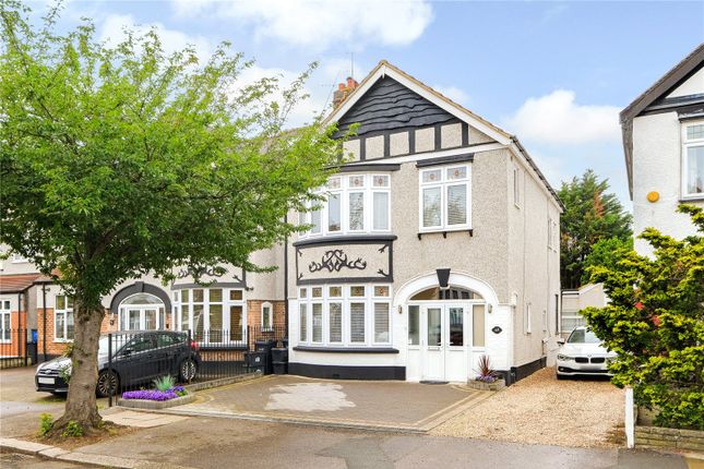 Thumbnail Semi-detached house for sale in Highwood Gardens, Gants Hill, Essex
