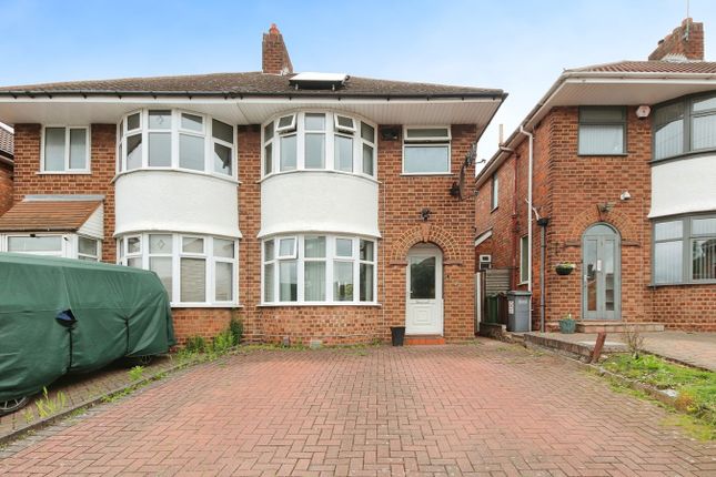 Thumbnail Semi-detached house for sale in Marcot Road, Solihull
