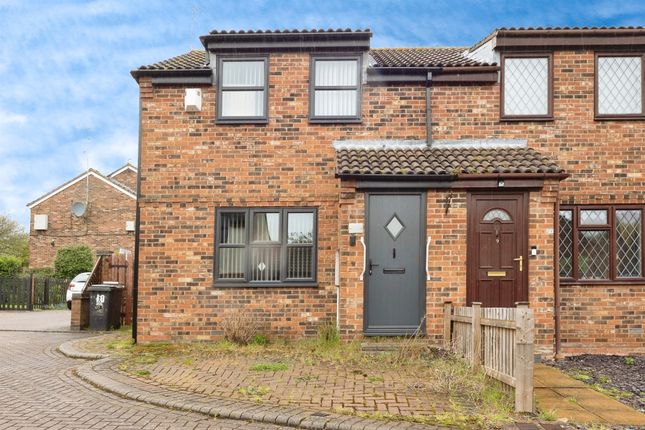 Thumbnail Semi-detached house for sale in Glengarry Close, Leicester