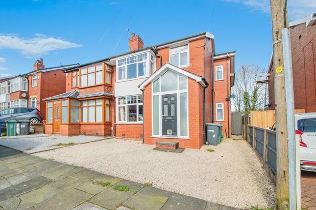 Thumbnail Semi-detached house for sale in Holcombe Avenue, Bury, Greater Manchester