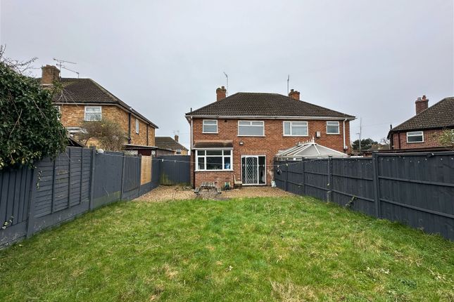 Thumbnail Semi-detached house for sale in Crowhurst Drive, Braunstone, Leicester