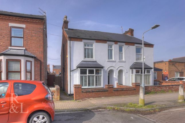 Thumbnail Semi-detached house for sale in Byron Road, West Bridgford, Nottingham